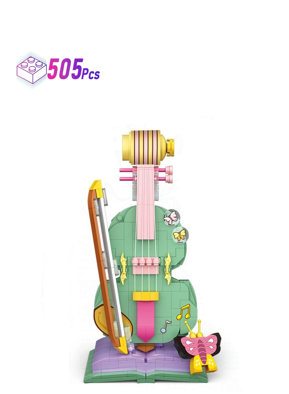 Loquat Violin Model Set - Green 505 pcs