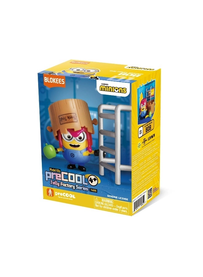 BLOKEES Bob the Fruit Keeper - Buildable Jelly Factory Series + Stuart the Builder