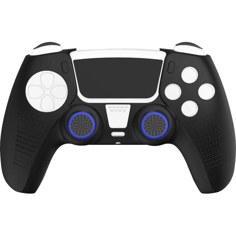 Grip Cover + Analogue Stick Attachement + Trigger Attachement + Sticker for Lightbar - for PlayStation 5