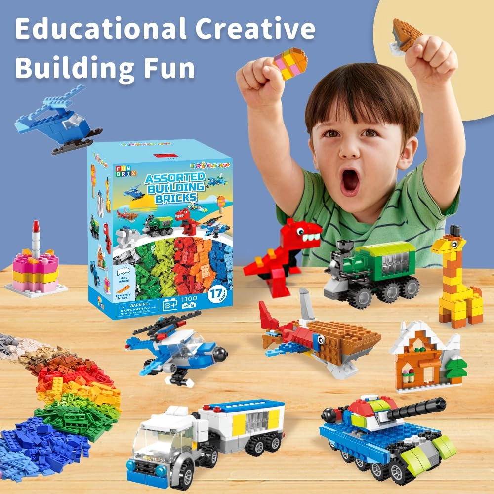 Building Blocks - 1100 pcs