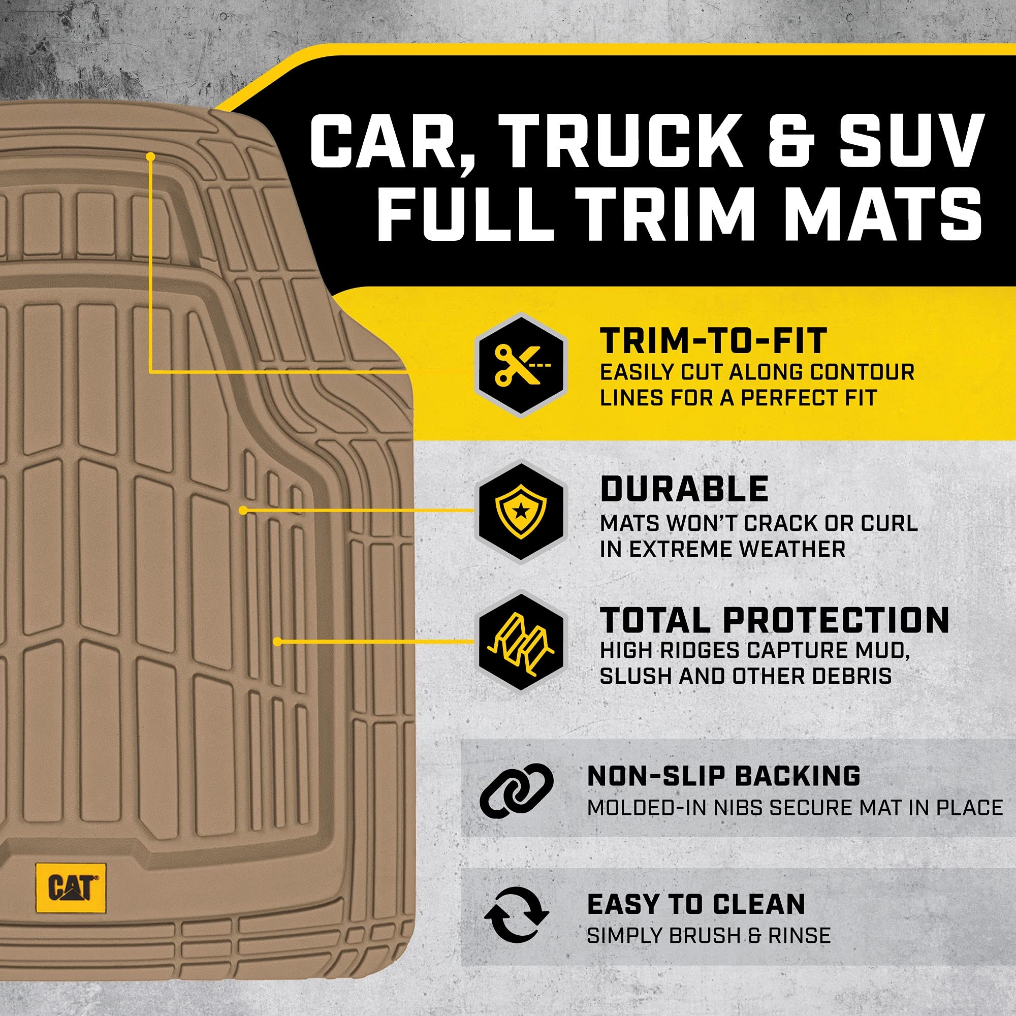 ToughRide - 3 Piece Heavy-Duty All Season