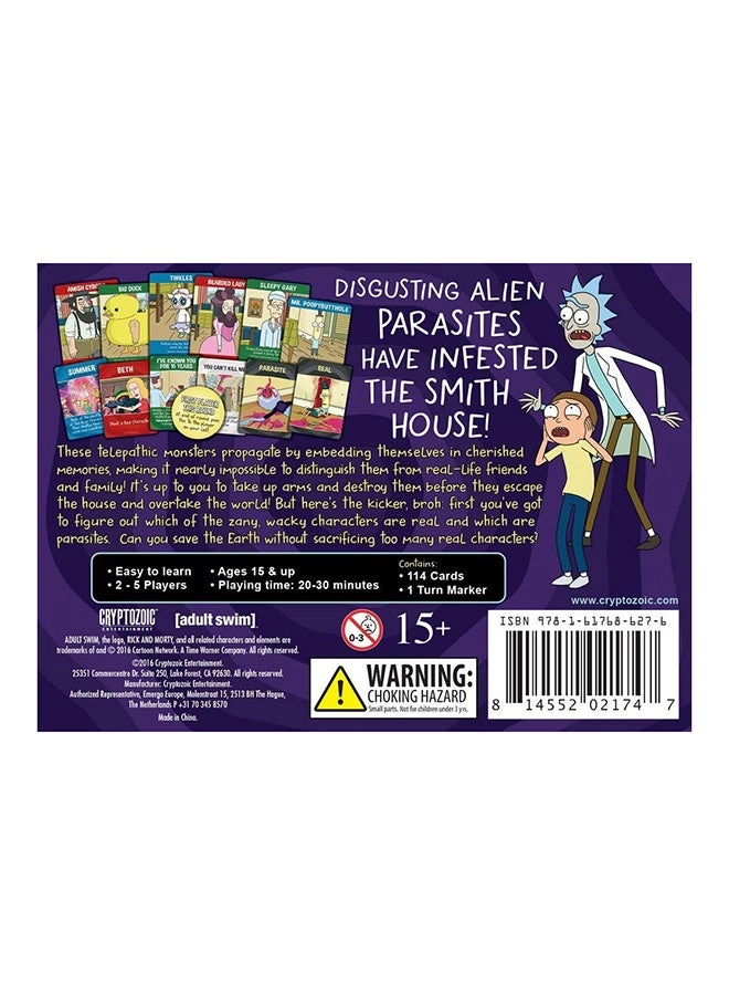 Rick and Morty Total Rickall - Cooperative Card Game