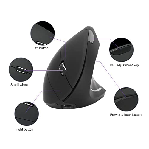 Ergonomic Vertical Mouse - USB