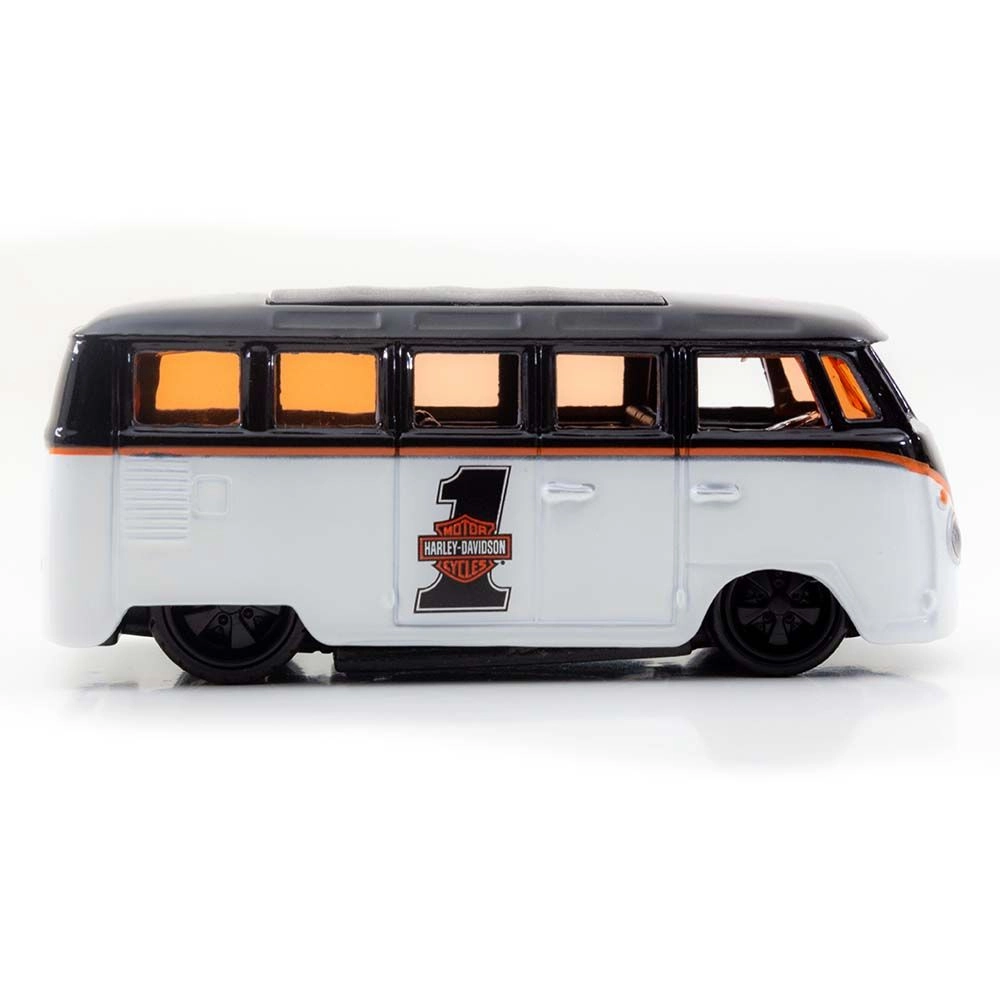 Hd Series Custom Cars Volkswagen Van - Samba - White