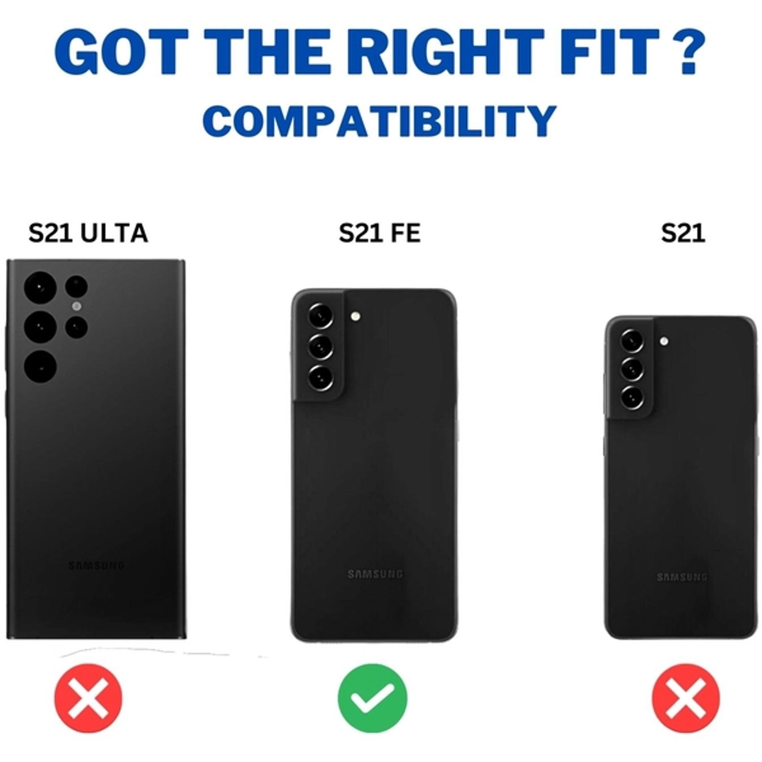 Case Screen Protector - Silicone TPU for Samsung Galaxy S21 FE