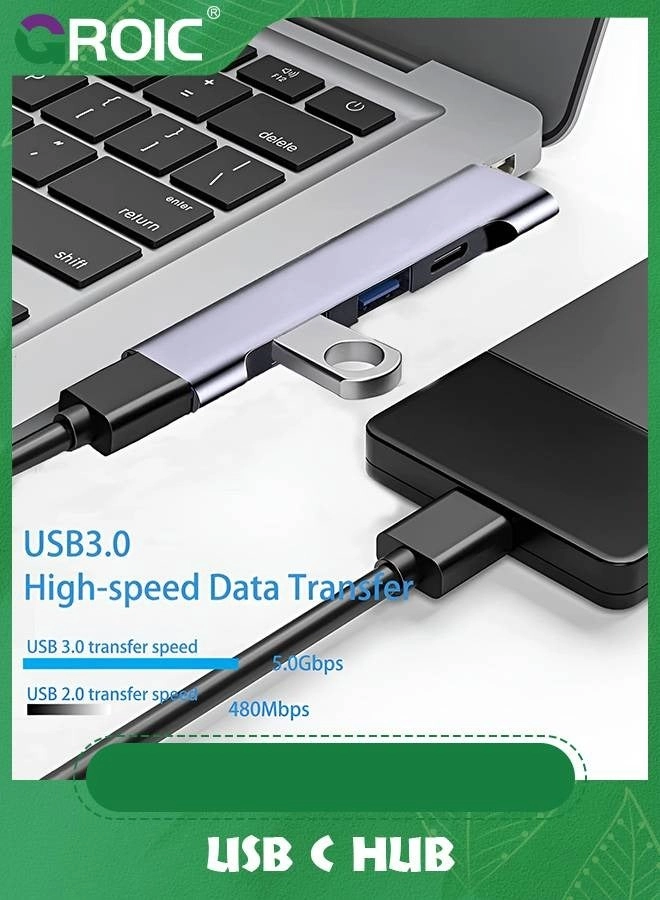 USB C Hub - 60W USB 3.0