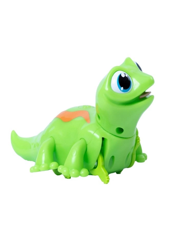 Animagic Let's Go Gecko - Motorized Movement Over 50 Lights and Sounds