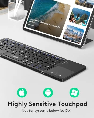 Foldable Keyboard Bluetooth