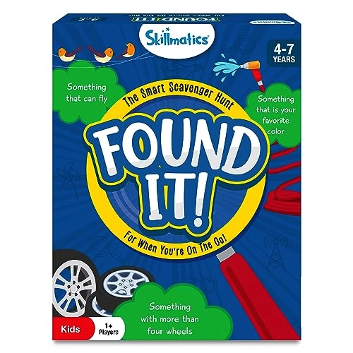 Scavenger Hunt Card Game - 4 - 7 years 50 pieces