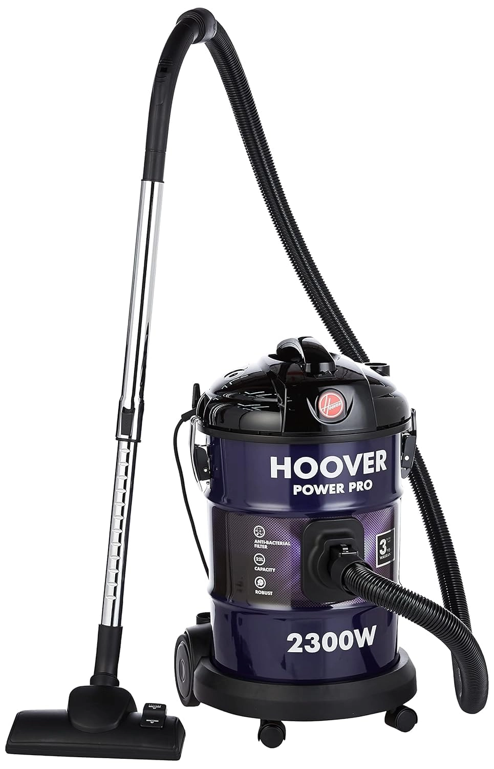 Hoover Power Pro Drum Vacuum Cleaner (HT85-T3-ME)