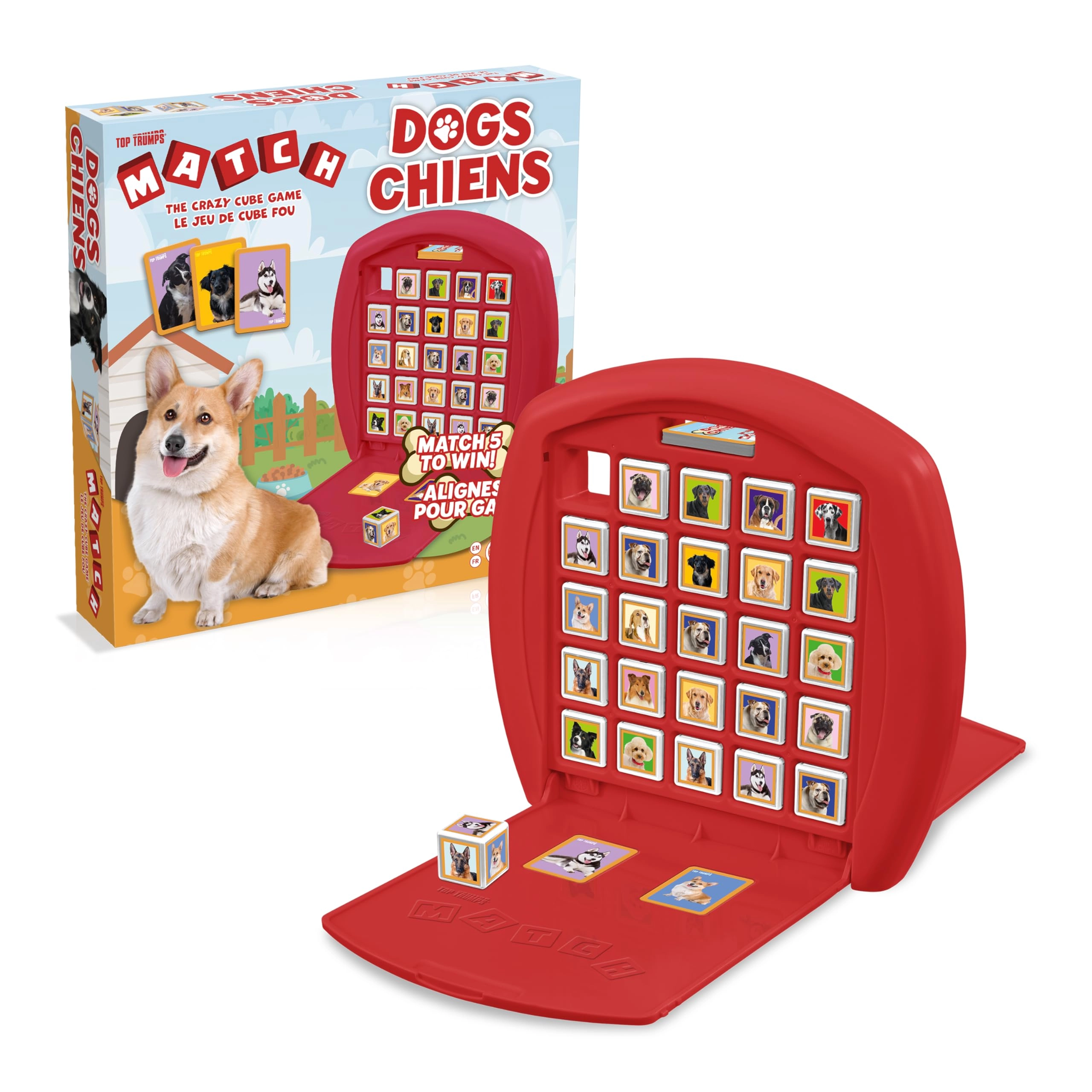 Top Trumps Match Game Dogs - Matching Game Memory Game