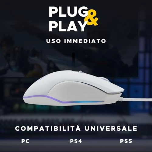 KULT-HELIUM Gaming Mouse - USB