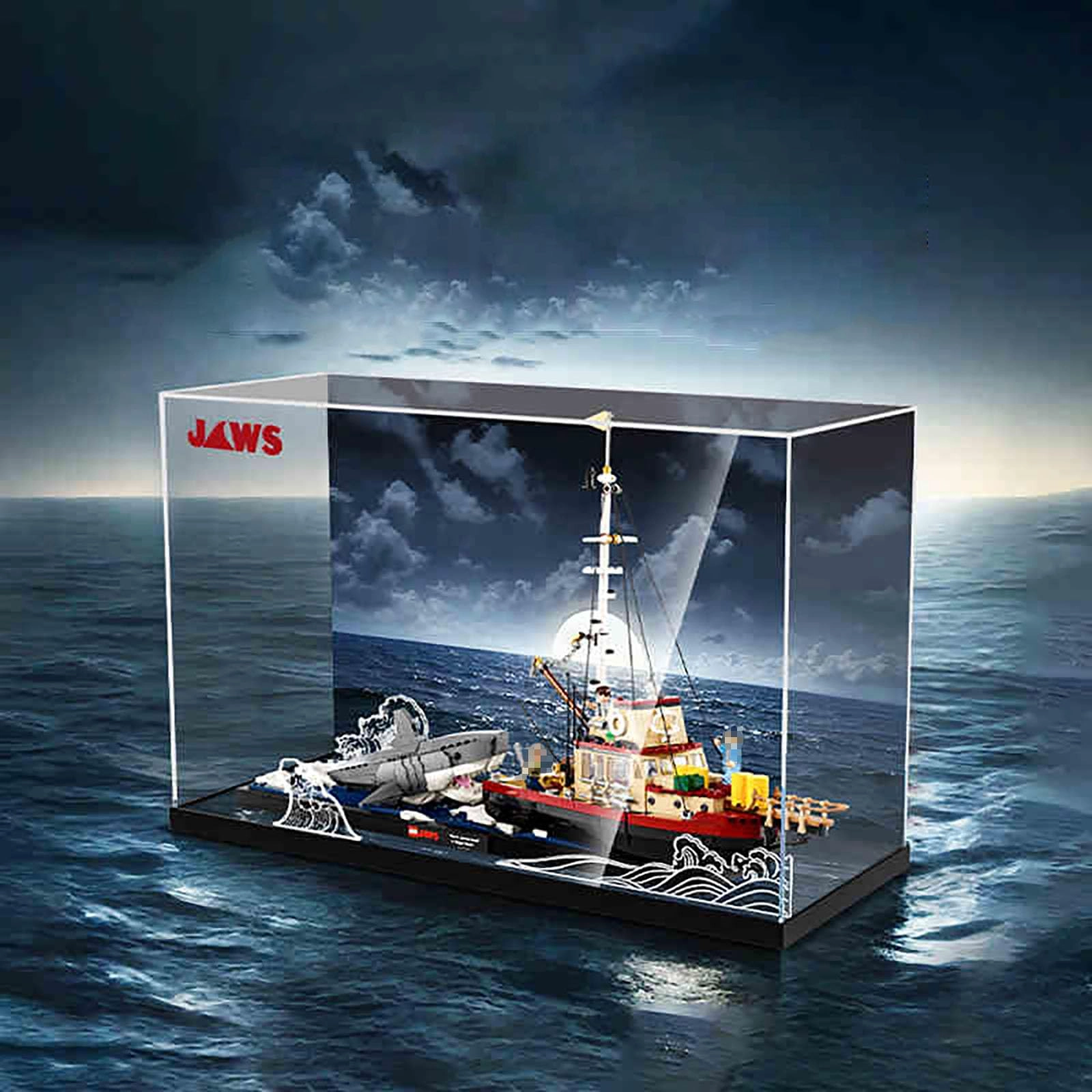 China Display case - 65x25x40cm Acrylic Clear