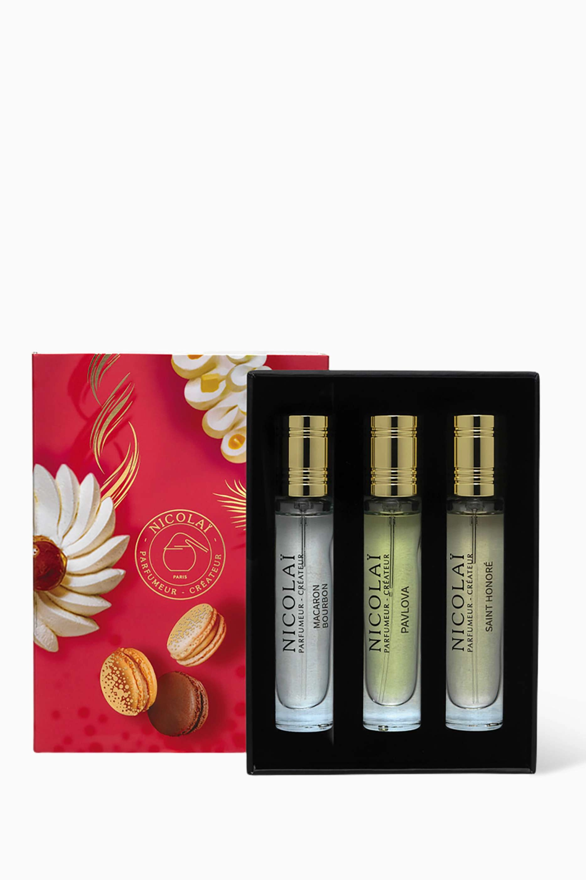 Nicolai Parfumeur Createur Gourmand Discovery - Eau de Parfums 3 x 15ml Set