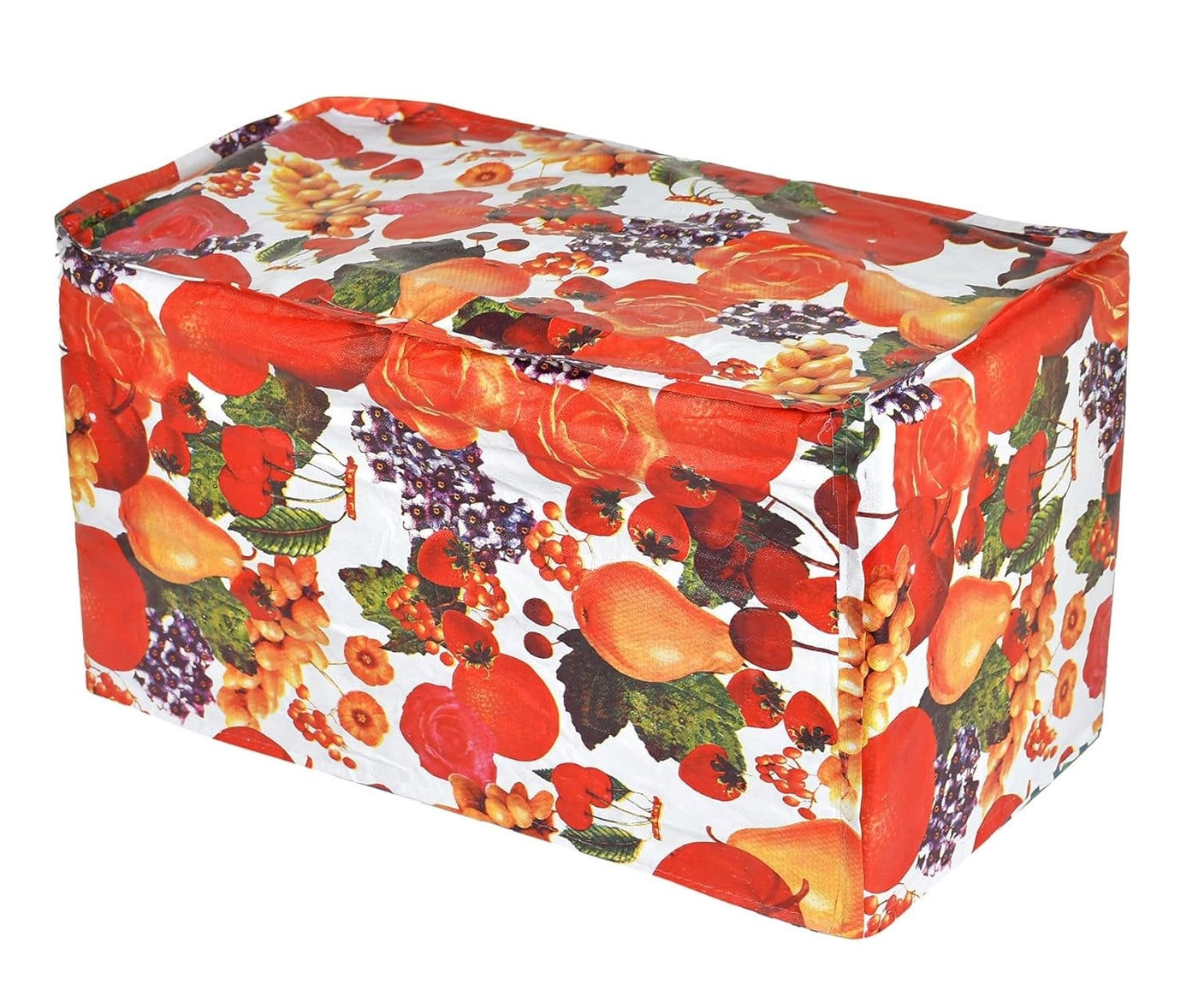 Mixer Grinder Cover - Dot Printed PVC Blue White