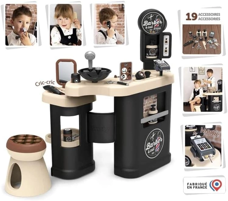 Barber Shop Playset - 3 +