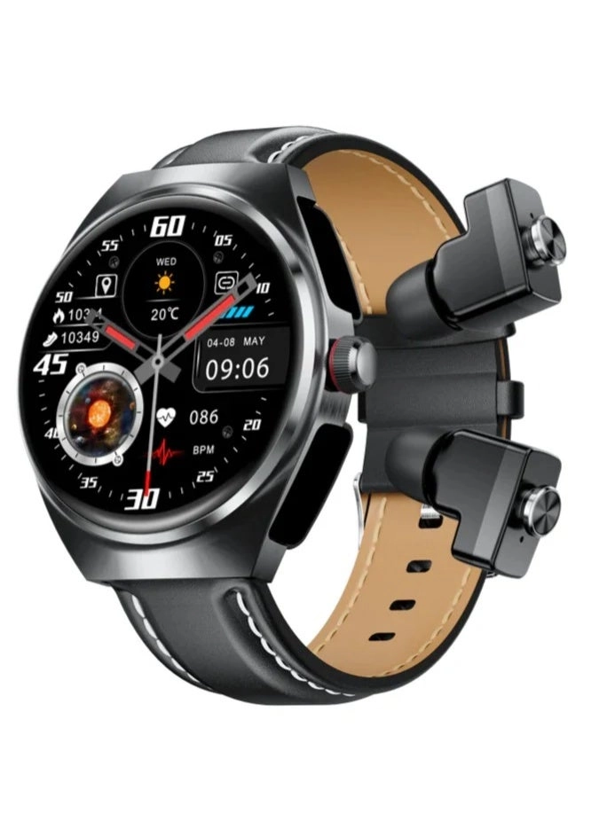 Smart Ring Active - 24/7 health tracking + Actilife Smart Watch - built-in TWS earbuds + Ai Vision Pro Smart Glasses - AI camera