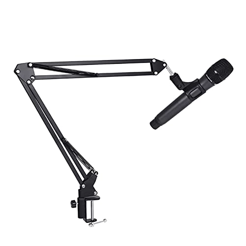 Mic Stand - Extendable Scissor Arm Table Mounting Clamp