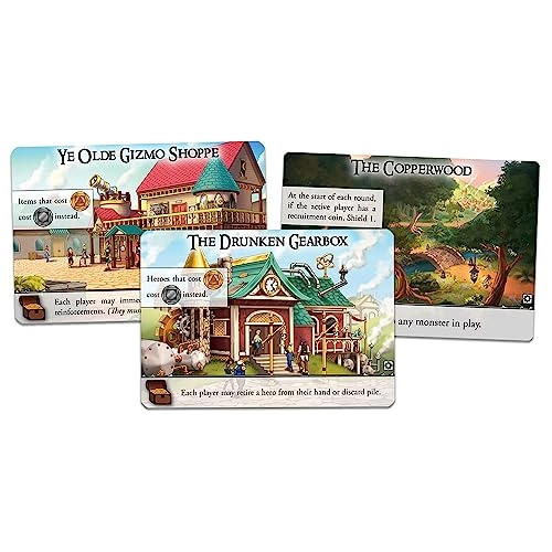 Battle for Greyport: Chaos in Copperforge Expansion - Cooperative Deckbuilding Game