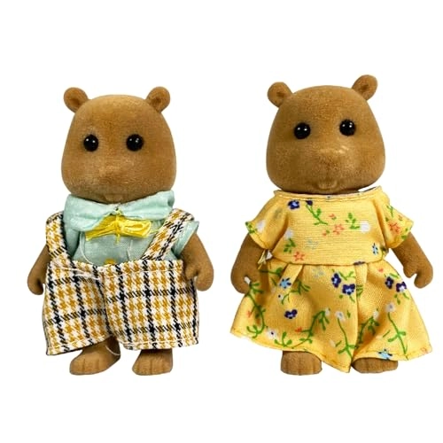 Family Brown Squirrel Figures - 3+ Harvey & Hazel 2