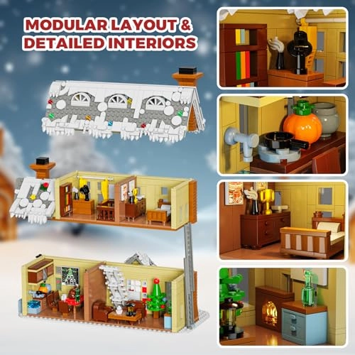 Christmas House Building Toy - 1405pcs