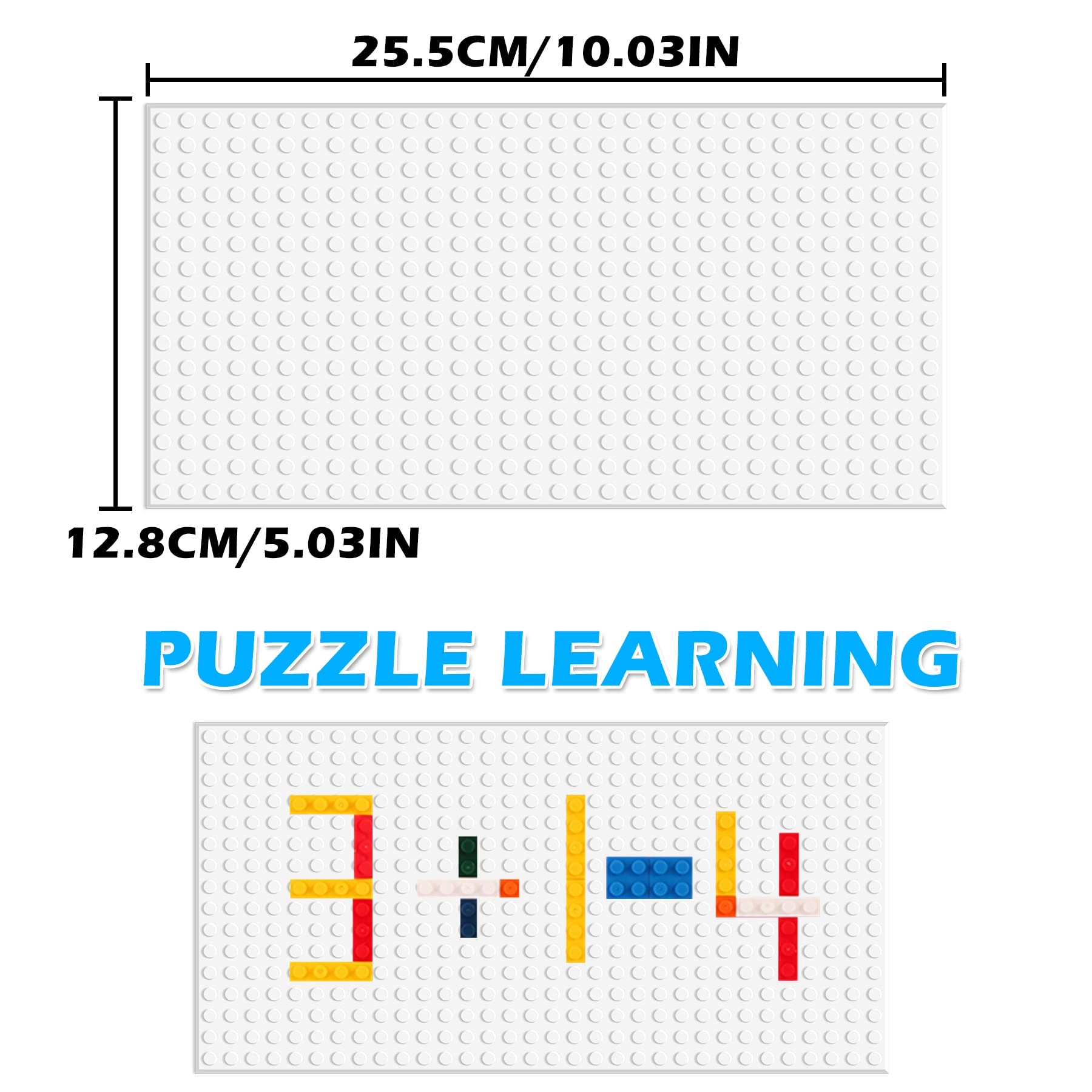 classic baseplates - 10"x 5" 4 Pack Architecture