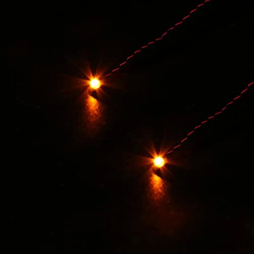 Yellow Flashing LED Light Set - Copper Pack