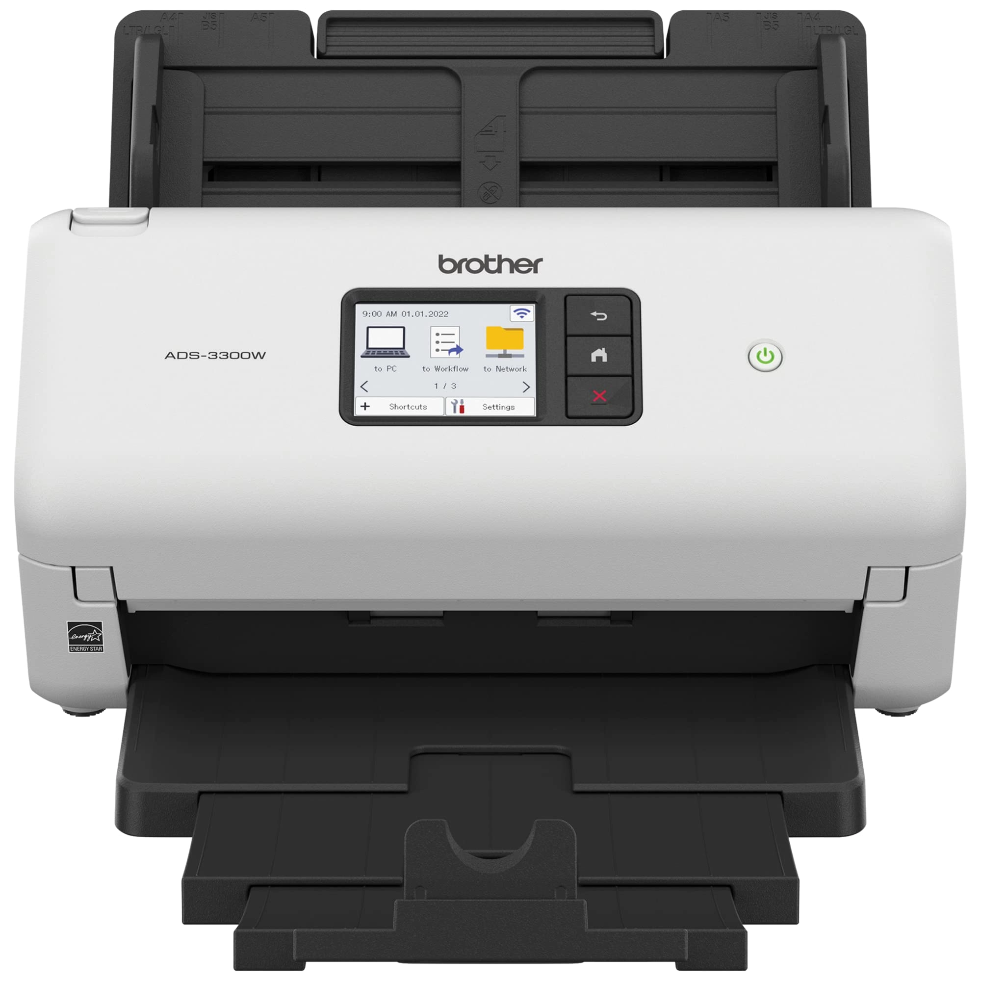 Brother ADS-3300W - Ethernet USB