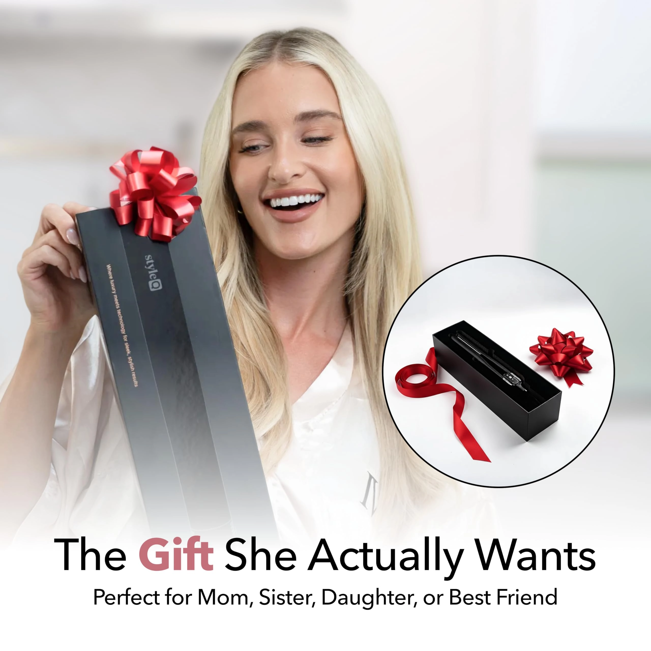 StyleQ - Flat Iron 12 Heat Settings Infrared