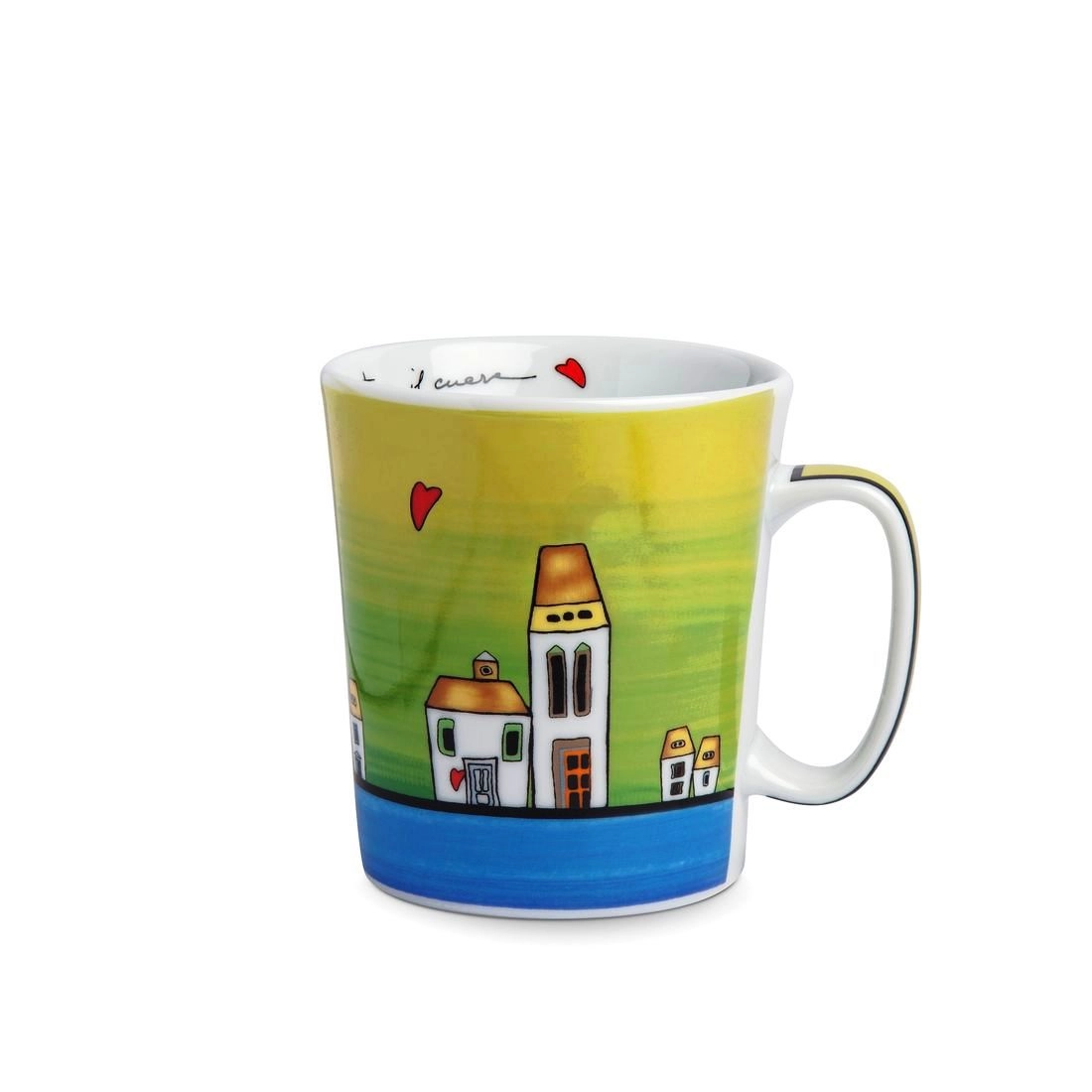 EGAN Le Casette Porcelain Mug - 430 ml