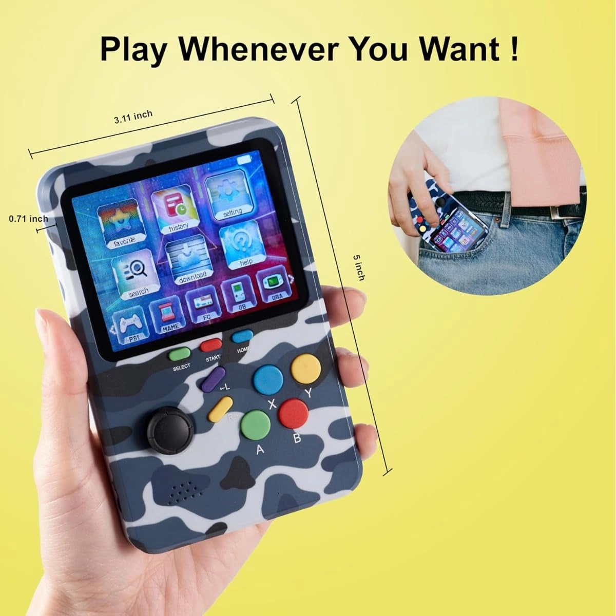 handheld gaming console - 32GB