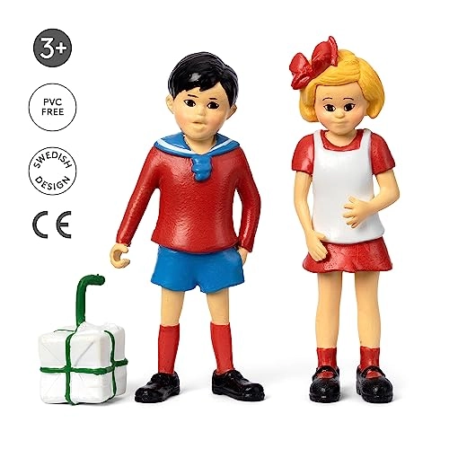 Pippi Longstocking Tommy & Annika Figure set - 3 years 3 pieces (44-3794-00)