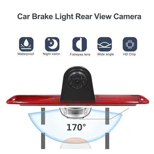 Rear View Parking Camera - Night Vision Wire