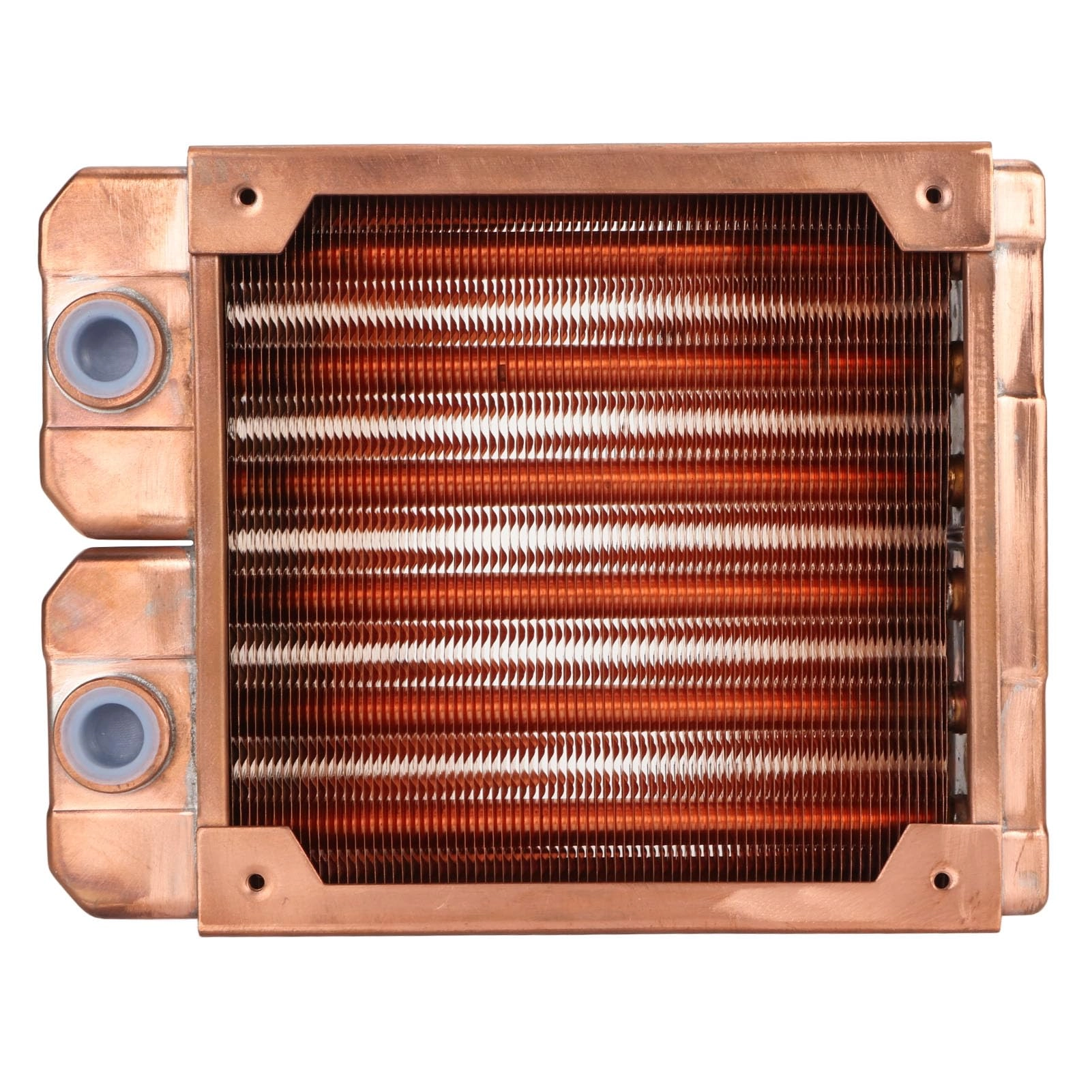 Water Cooling Radiator - 7 Pipe 120mm Red Copper