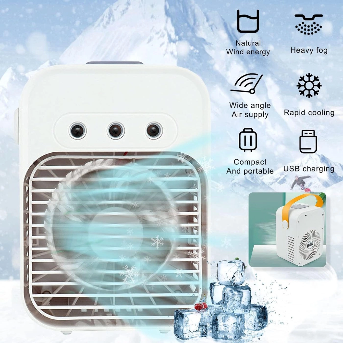 Portable Air Conditioner Fan