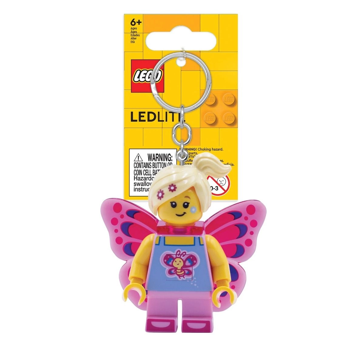 LEGO IQ Minifigures Keychain Light Butterfly Girl - 6+