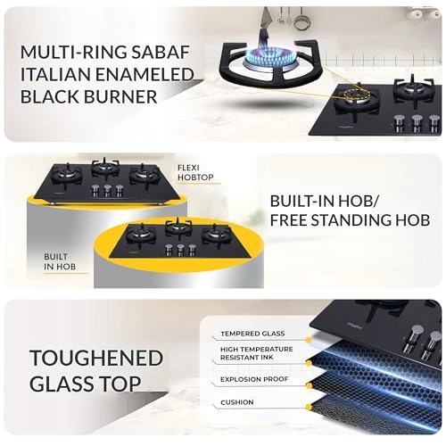 ELITE HYBRID 703 MT Gas hob