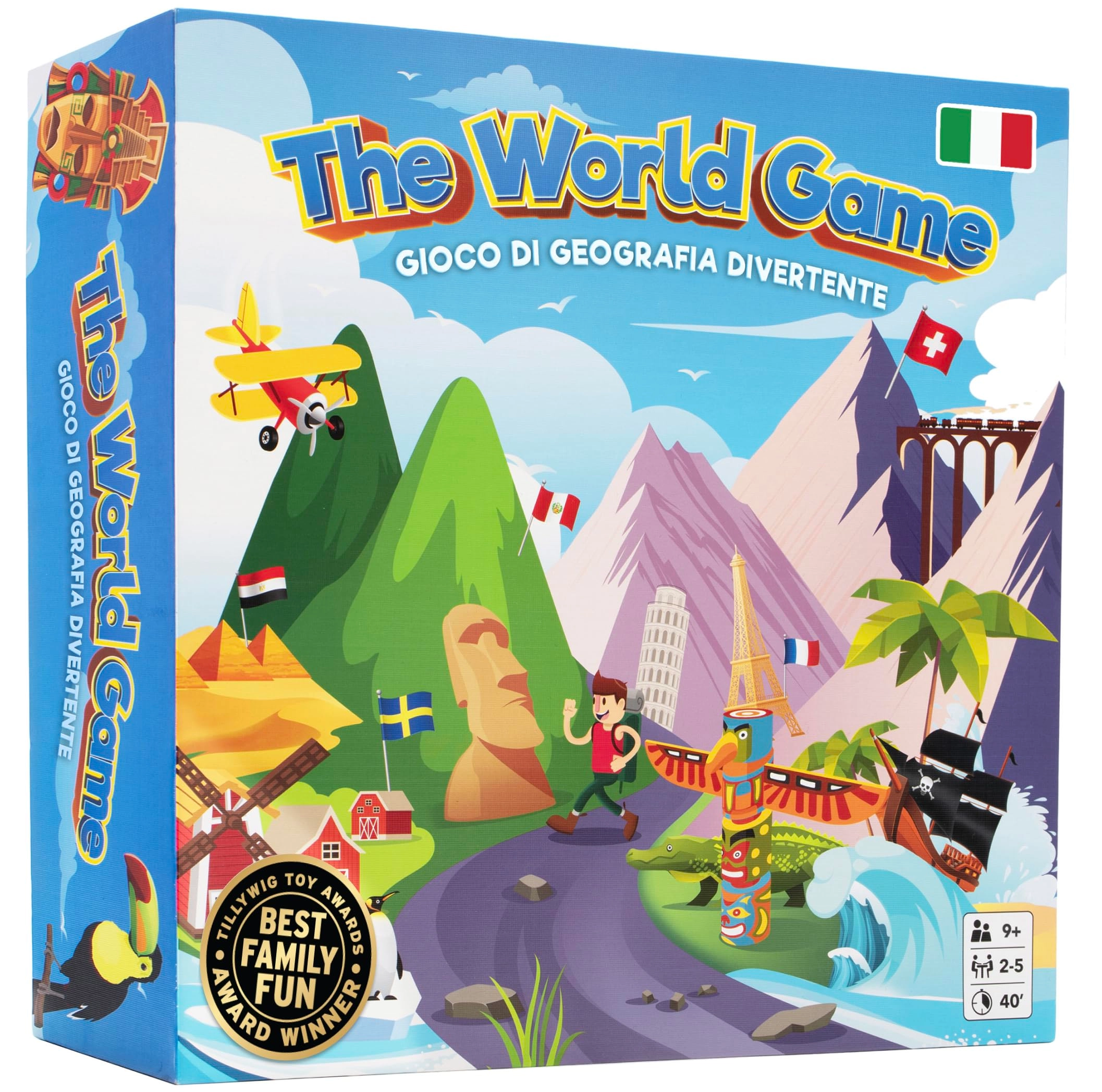 Fun Geography Board Game