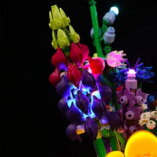 LED Light Kit - for Wildflower Bouquet 10313 USB Powered