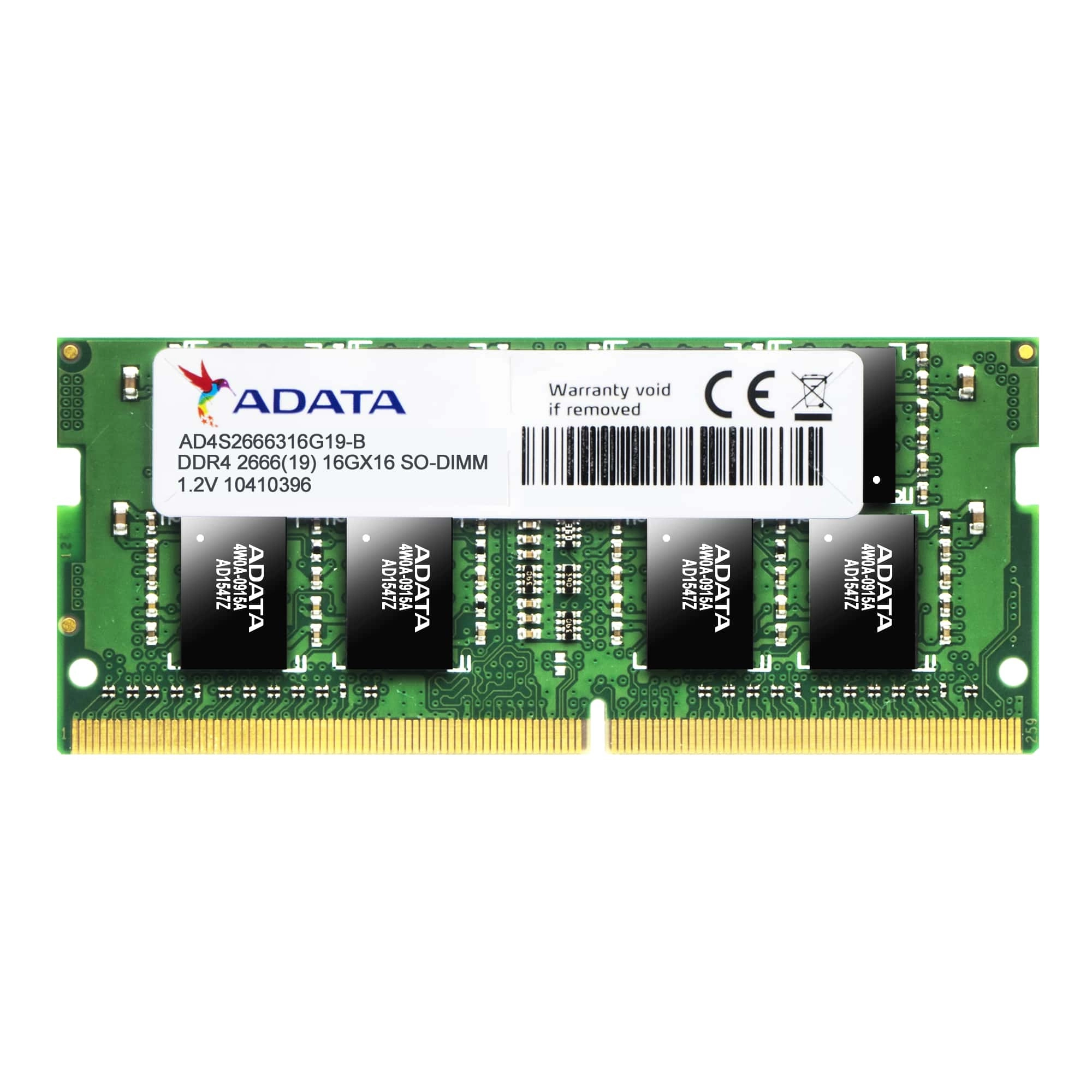 ADATA AD4S2666J4G19-R - 4GB 2666MHz 288-pin DDR4