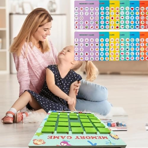 Matching Memory Game - 3-8 1 pieces
