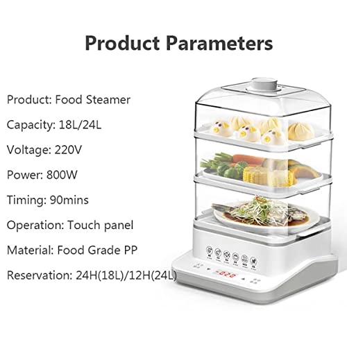 3 Tier Food Steamer - 18L/24L