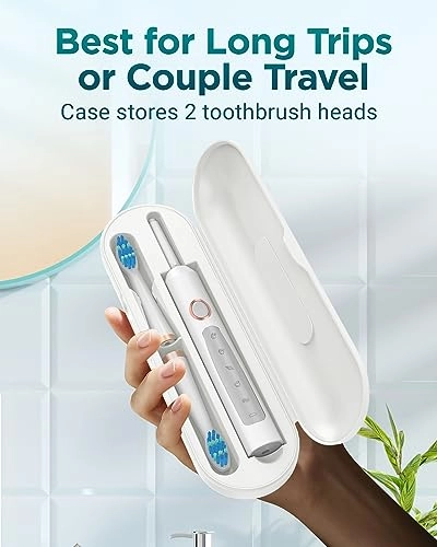 Electric Toothbrush - 8 Brush Heads 5 Modes 2 Minute Timer