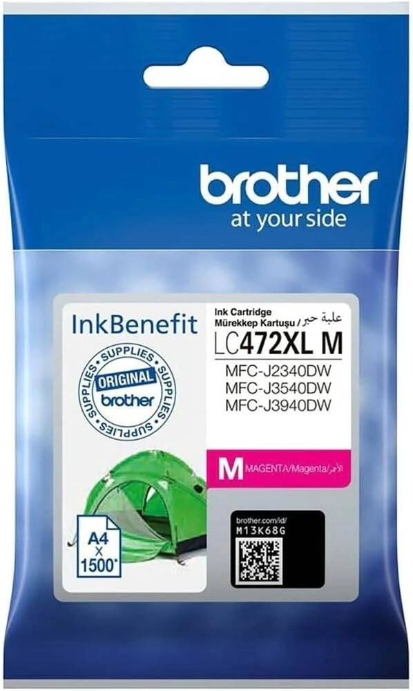 Brother LC472XL High Yield Magenta
