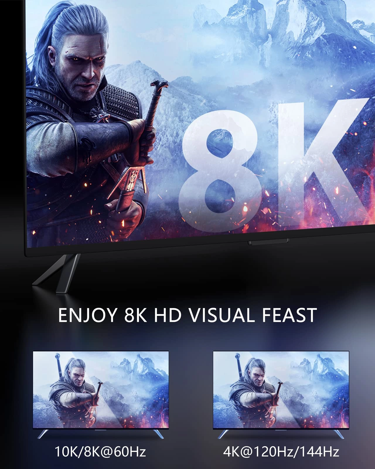 8K HDMI Cable 3m