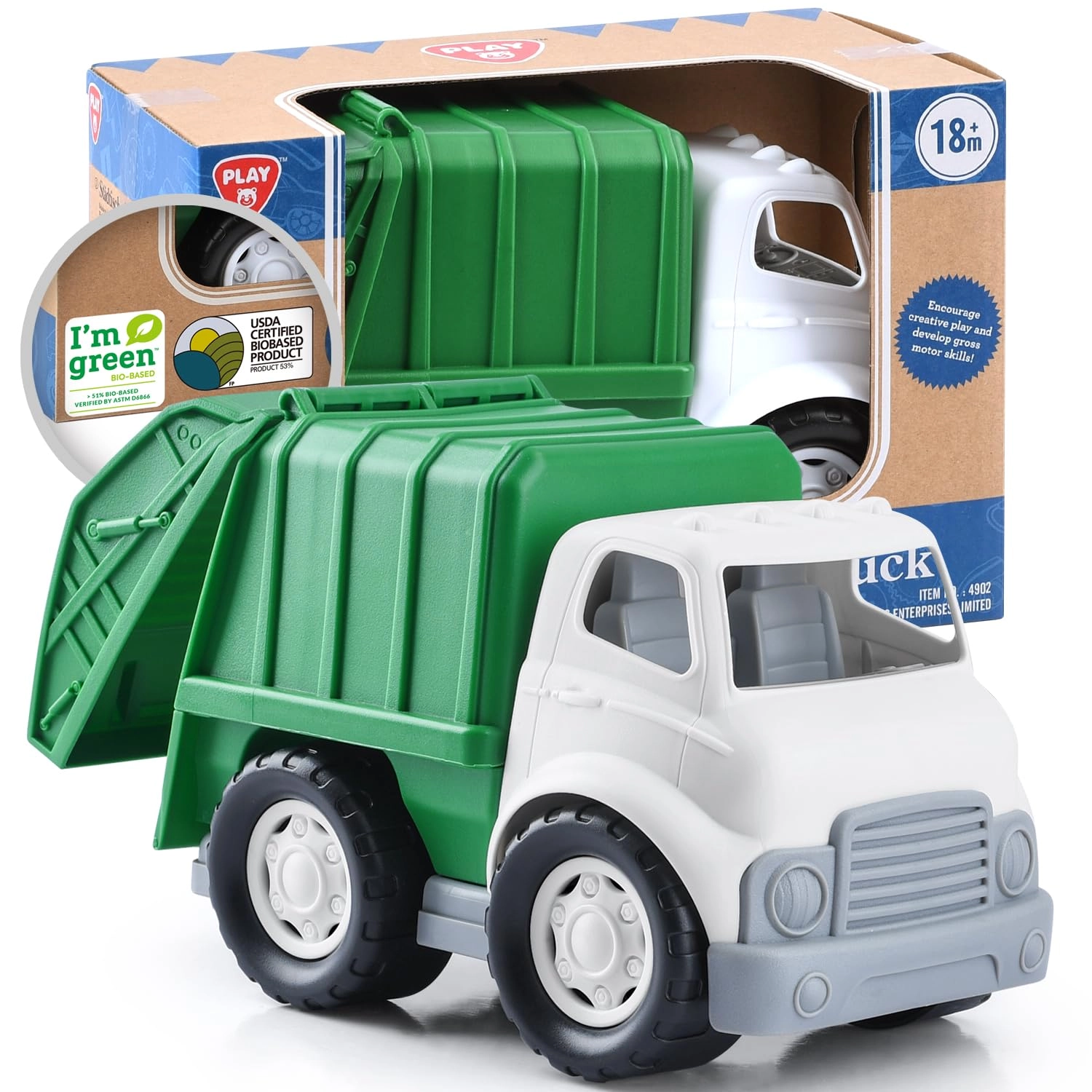 Play Garbage Truck - 1pcs