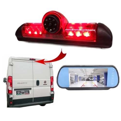Rear Brake Light Reversing Camera - Infrared Night Vision Wired 720p