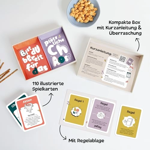 The Messy Card Game - German 12 years and up 110 pieces