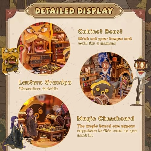 Book Nook Kit - Darkness Common Room miniature