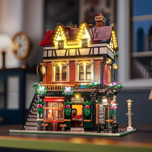 LED Light Set - Compatible with 10350 Tudor Corner 10 light sources